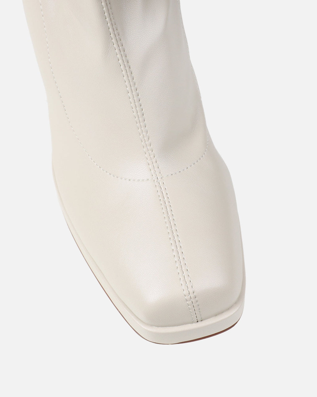 Aviva Stone Platform Block Heel Thigh High Boots