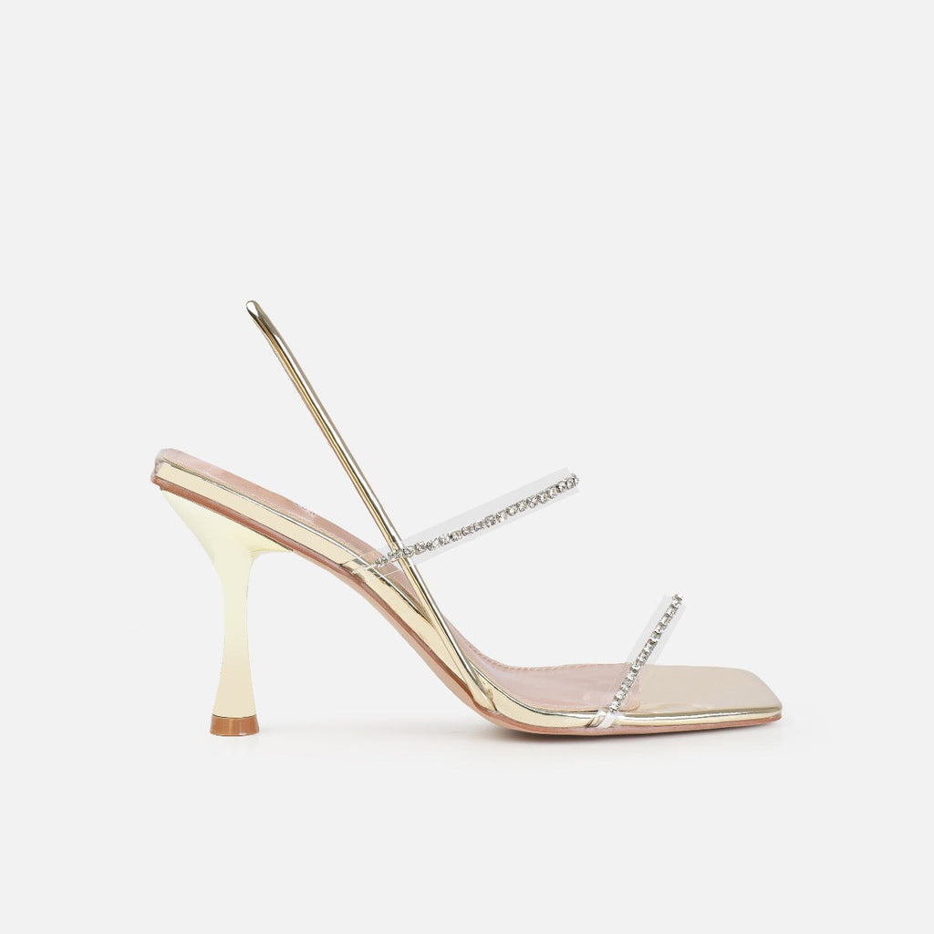 BREA GOLD HEELS