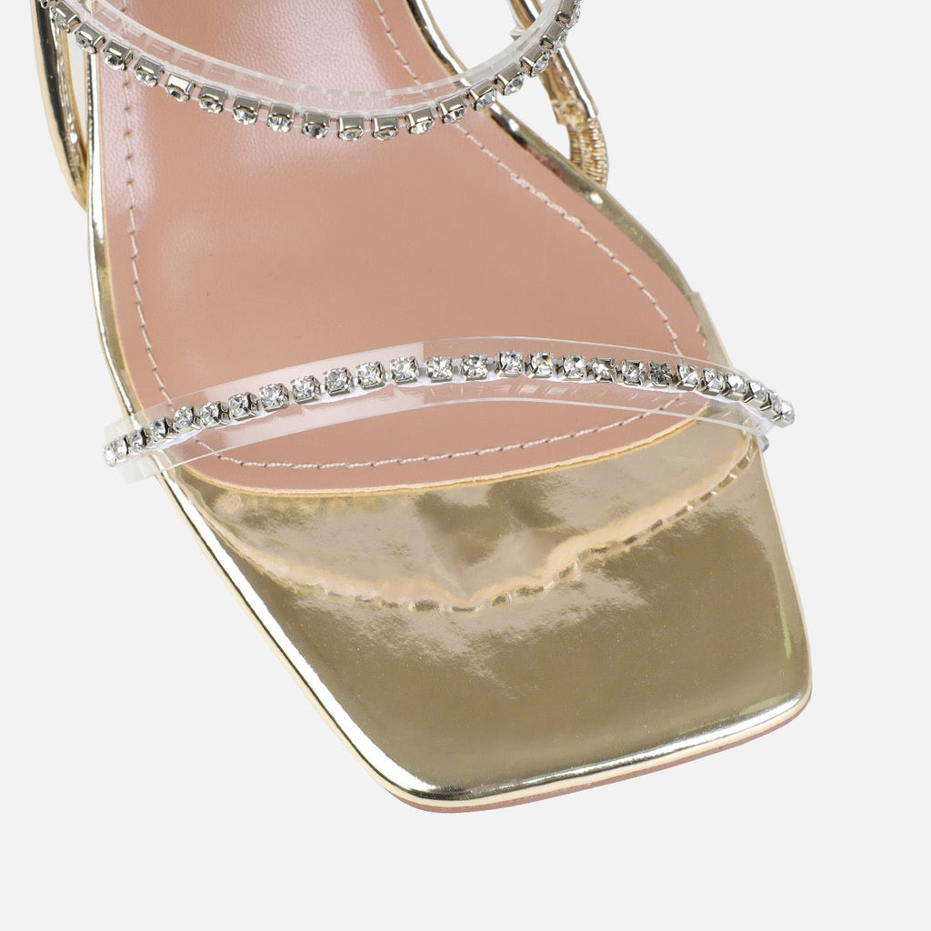BREA GOLD HEELS