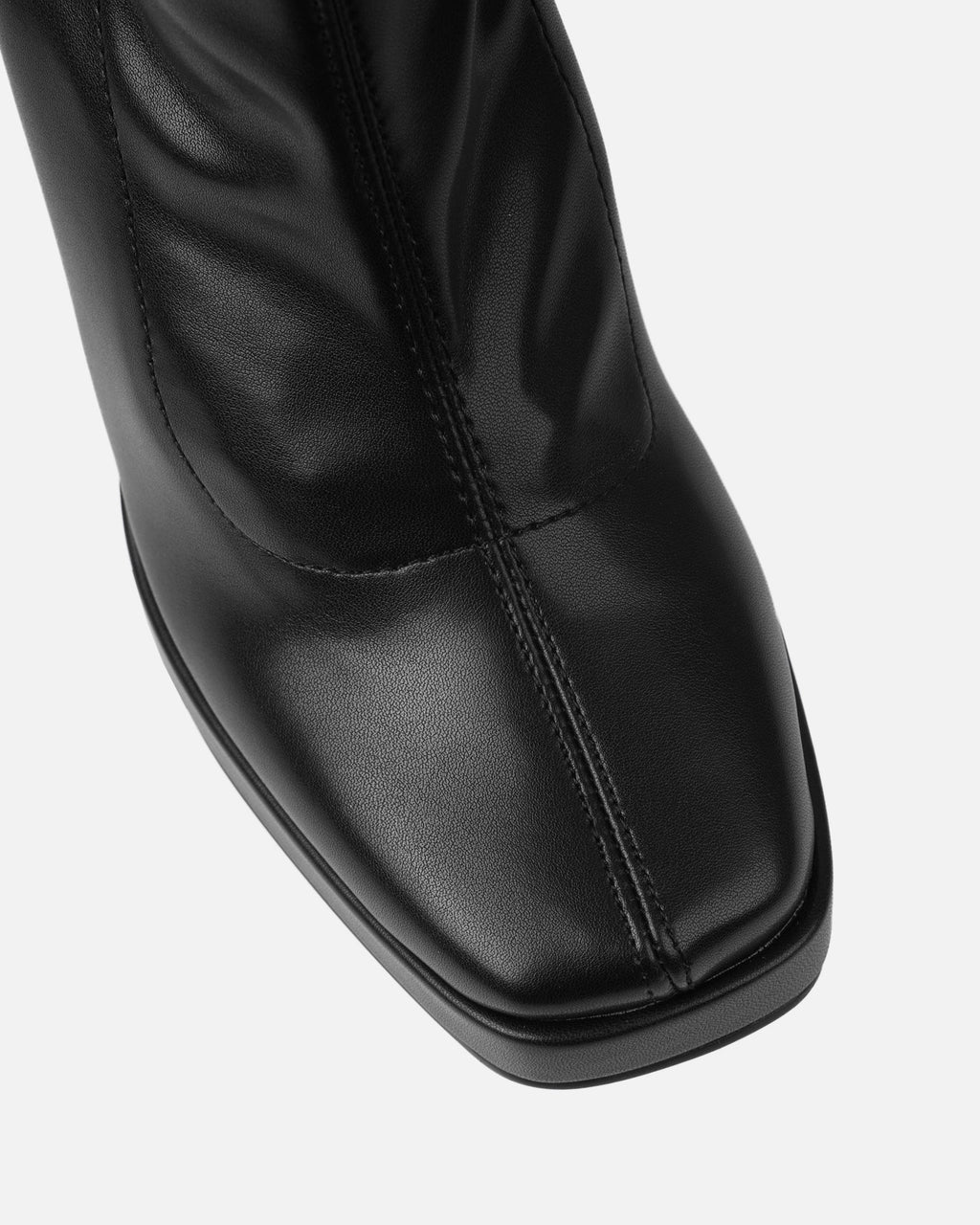 Bishop Black Stretch Platform Boots