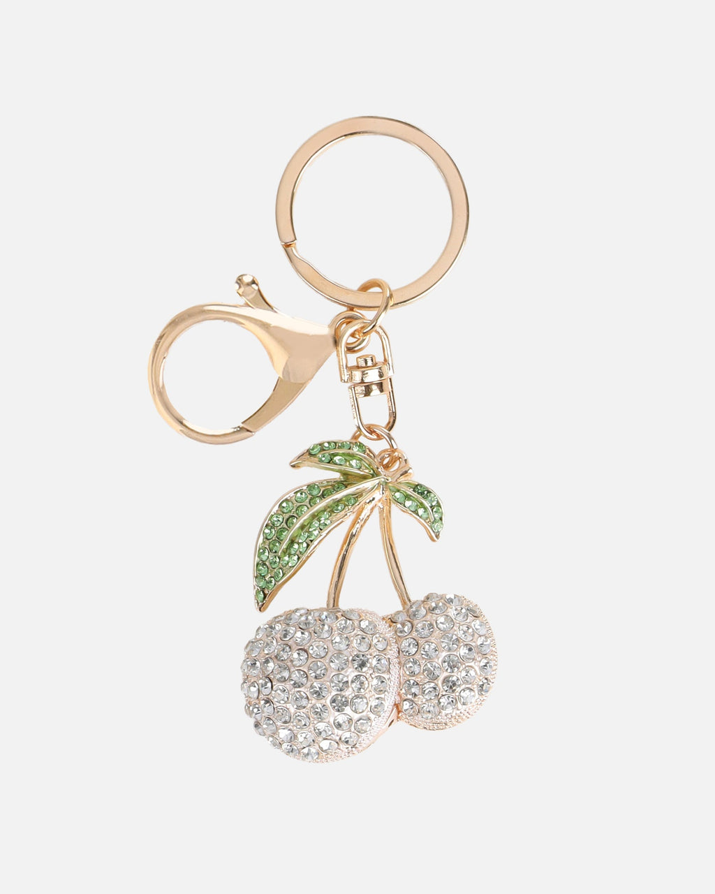 Cheri Silver Cherry Charm