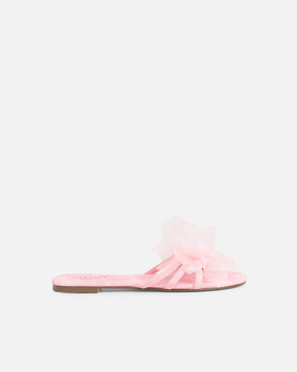 Shole Pink Wash Flat Sandals