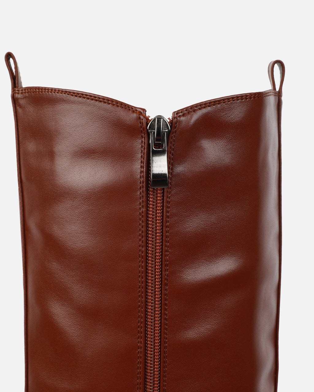 Tommo Tan Flat Chunky Knee High Boots