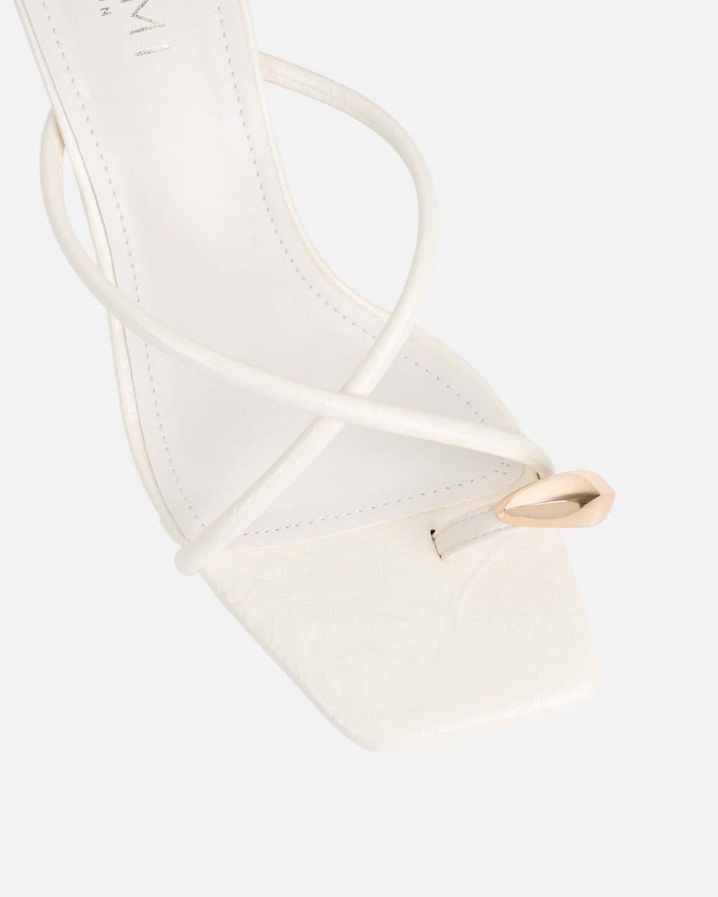 Maureen Stone Gold Detail Mules