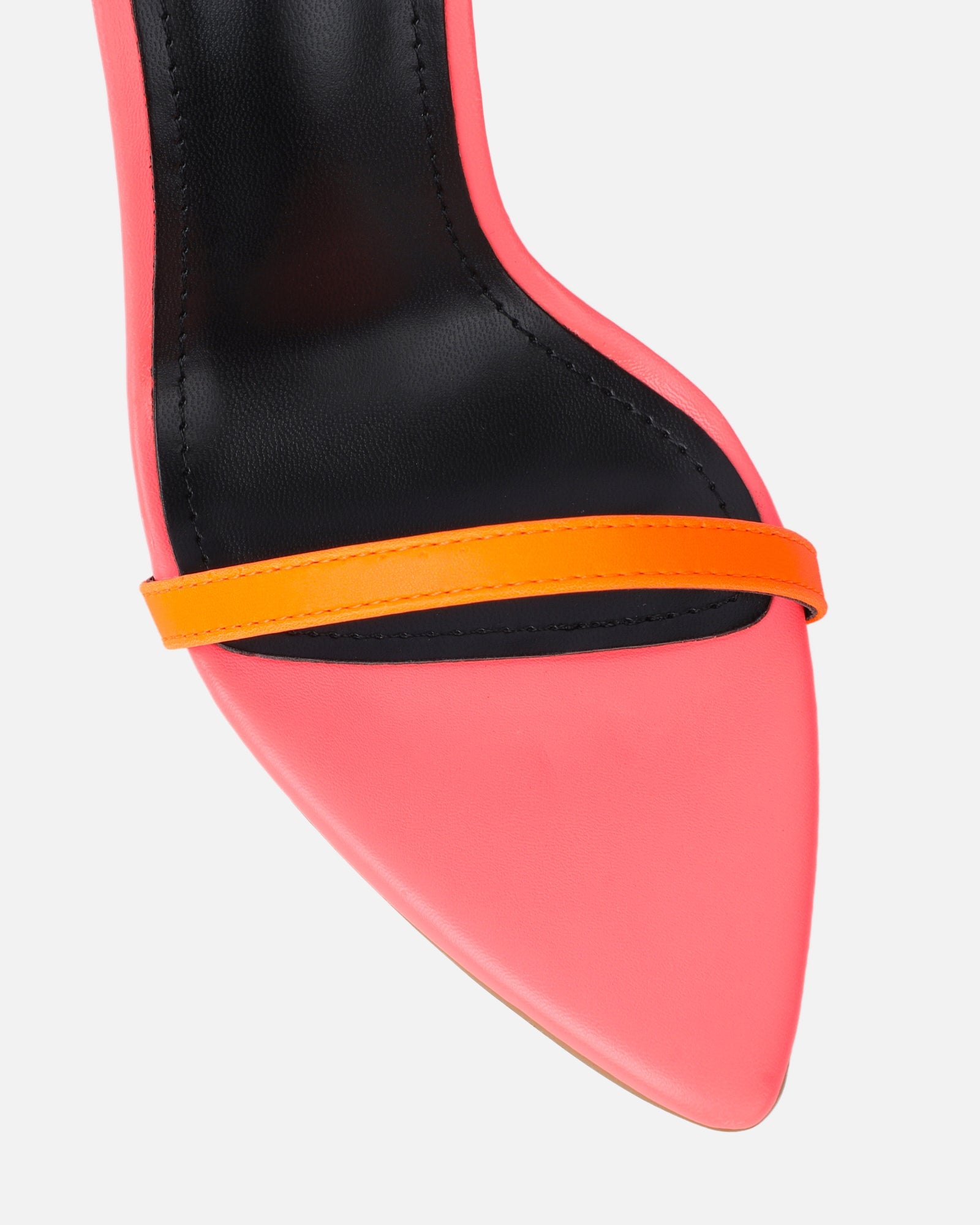 Estafaniaa Neon Mix Stiletto Sandals