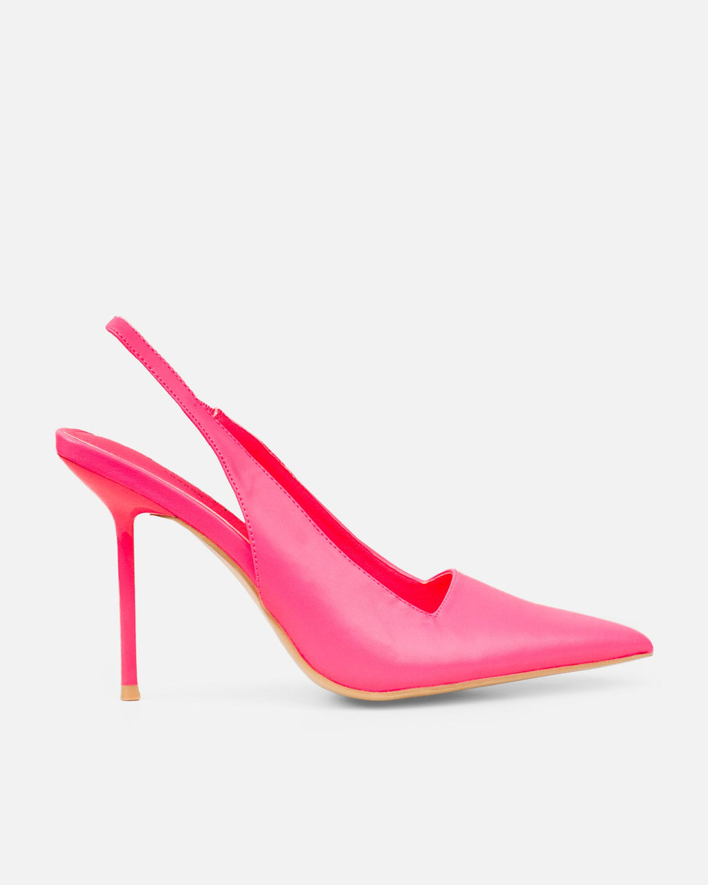 Flora Pink Sling Back Court Shoes