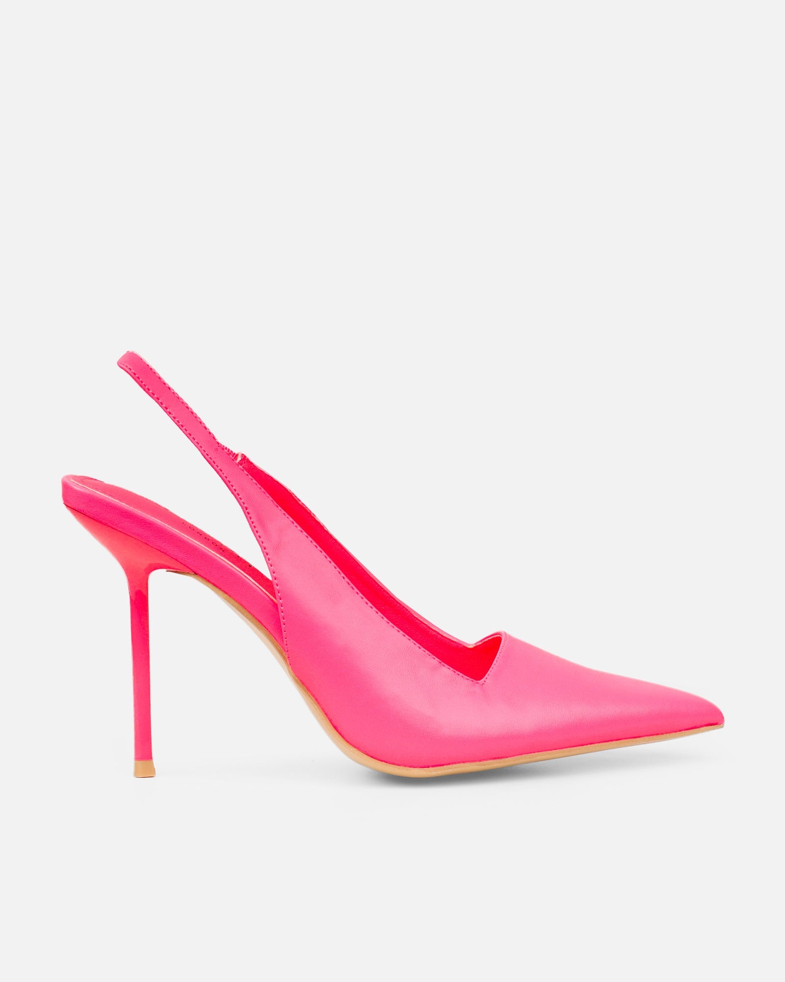 Flora Pink Sling Back Court Shoes