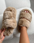 Fuzziest Mink Faux Fur Fluffy Slippers