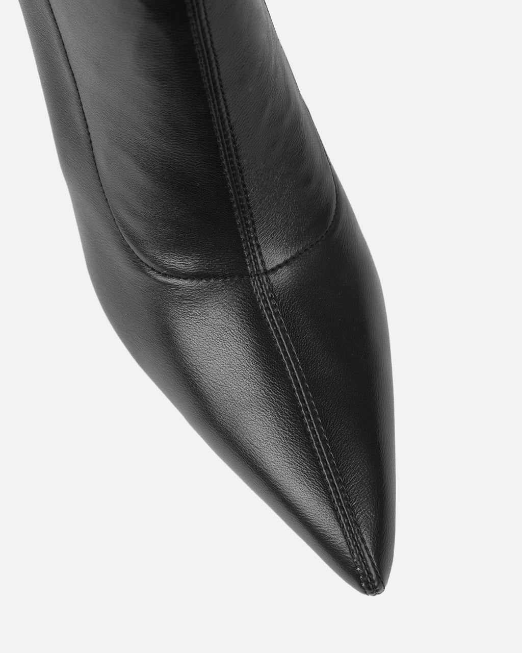 Garrett Black Stretch Sock Boots