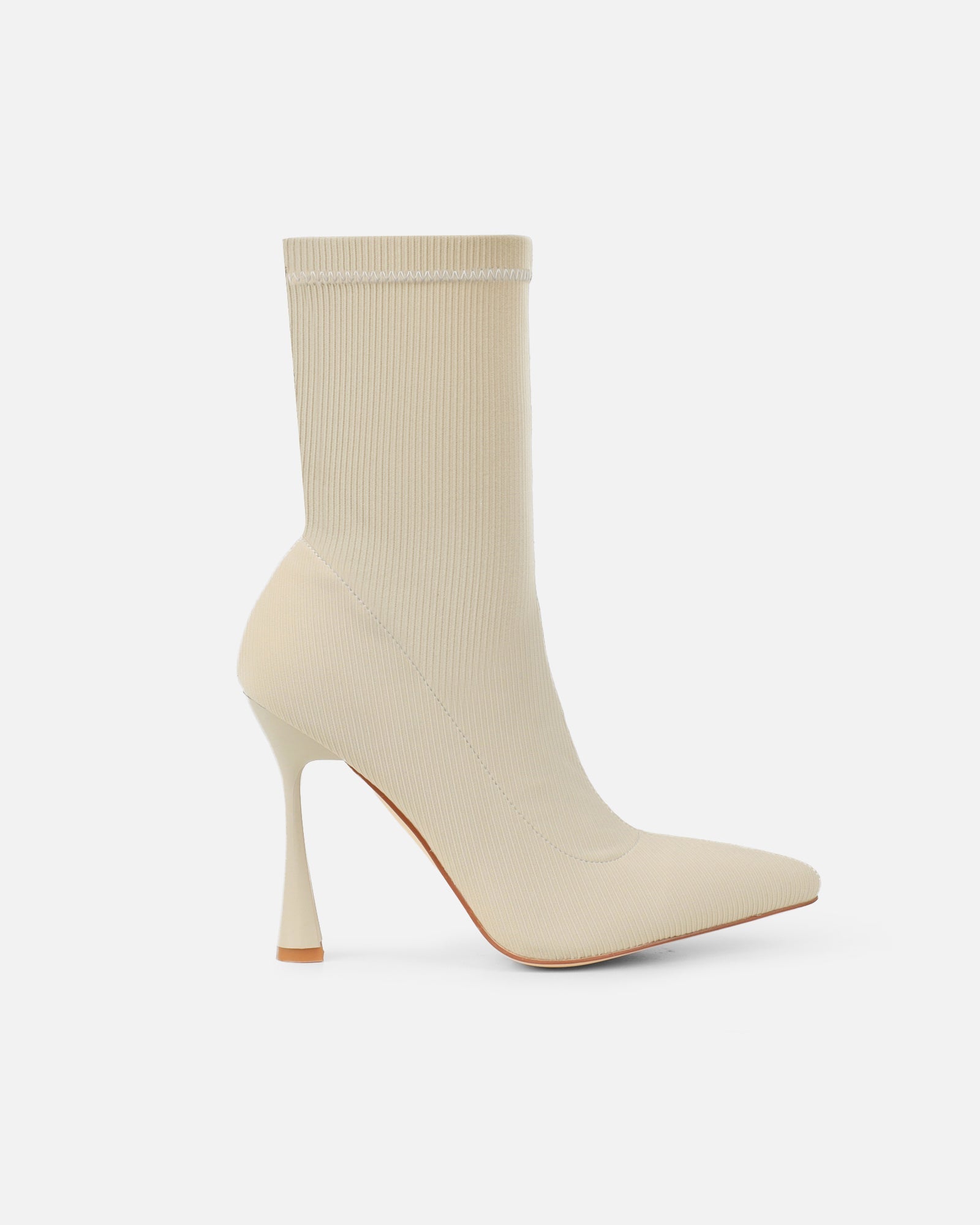 Griffin Stone Ribbed Lycra Sock Boots