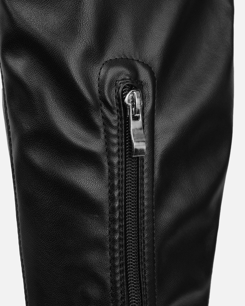 Hades Black Stretch Over The Knee Boots
