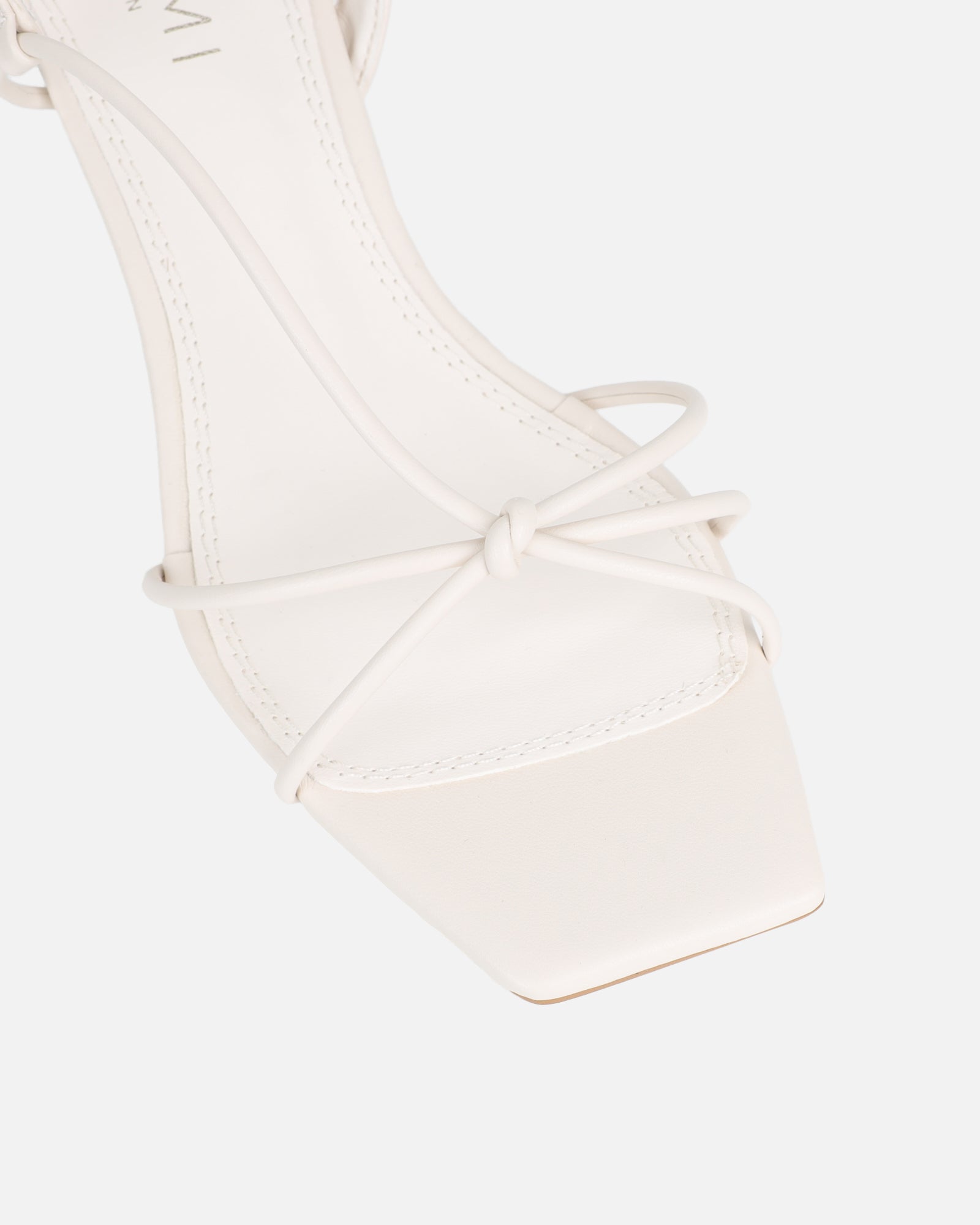 Hanah Stone Strappy Kitten Heels