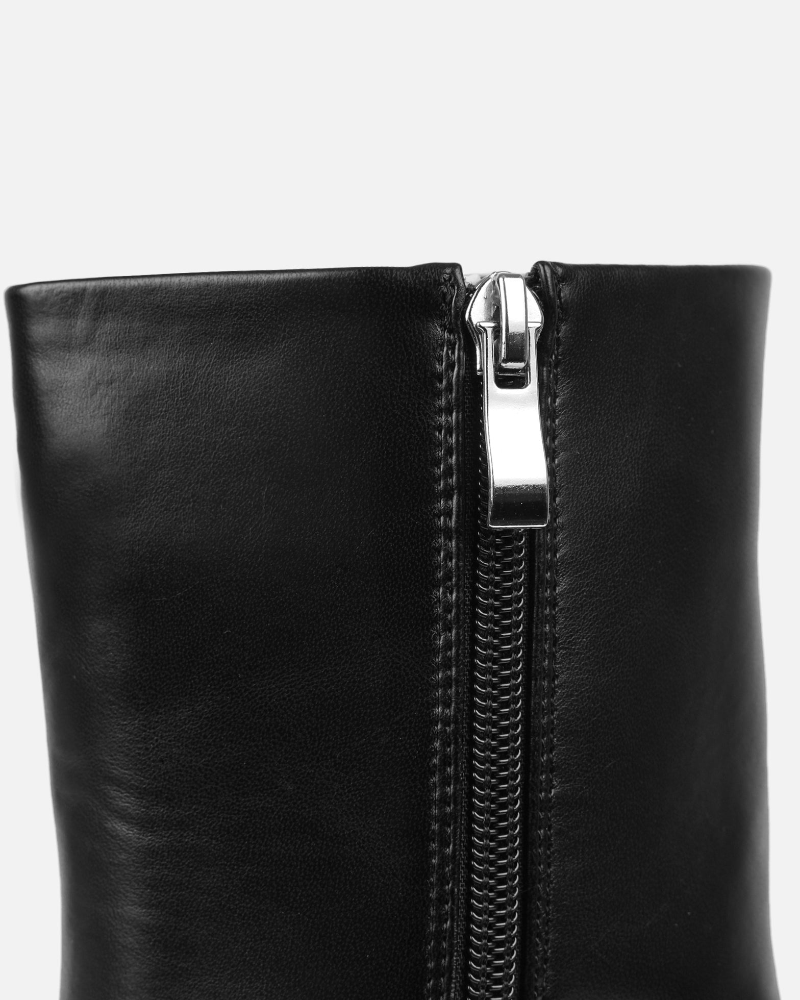 Huxley Black Low Heel Ankle Boots