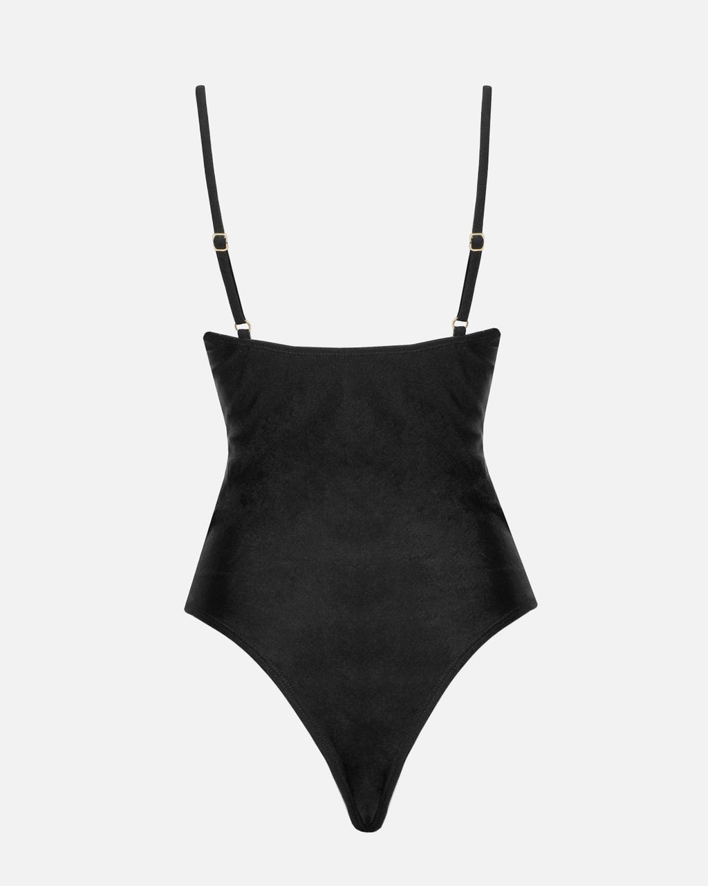 Makara Black Cut Out Swimsuit