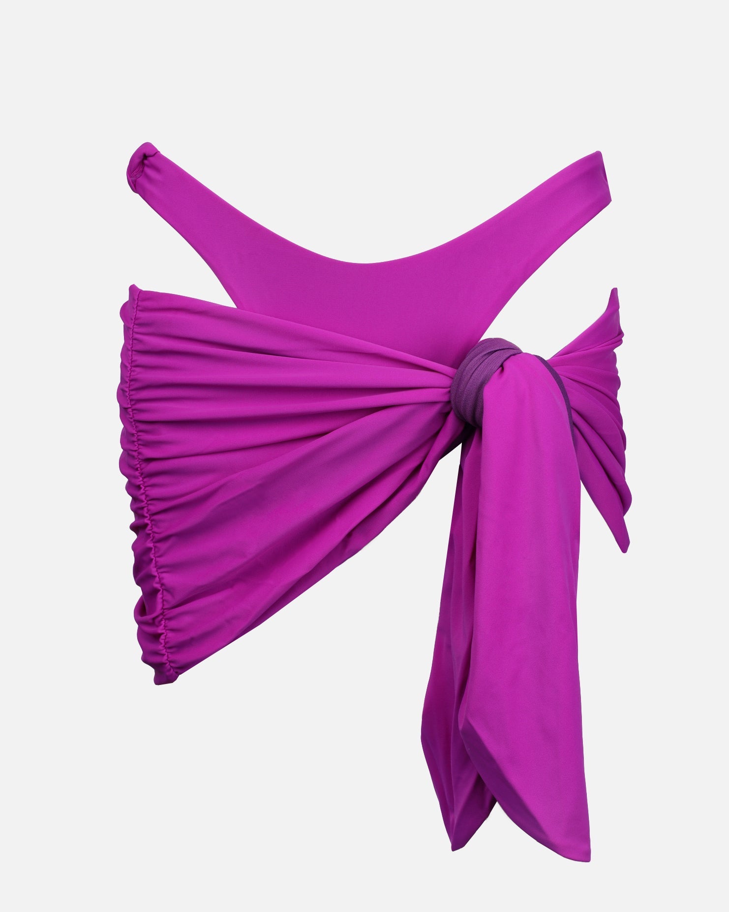Lanai Purple Knot Detail Sarong