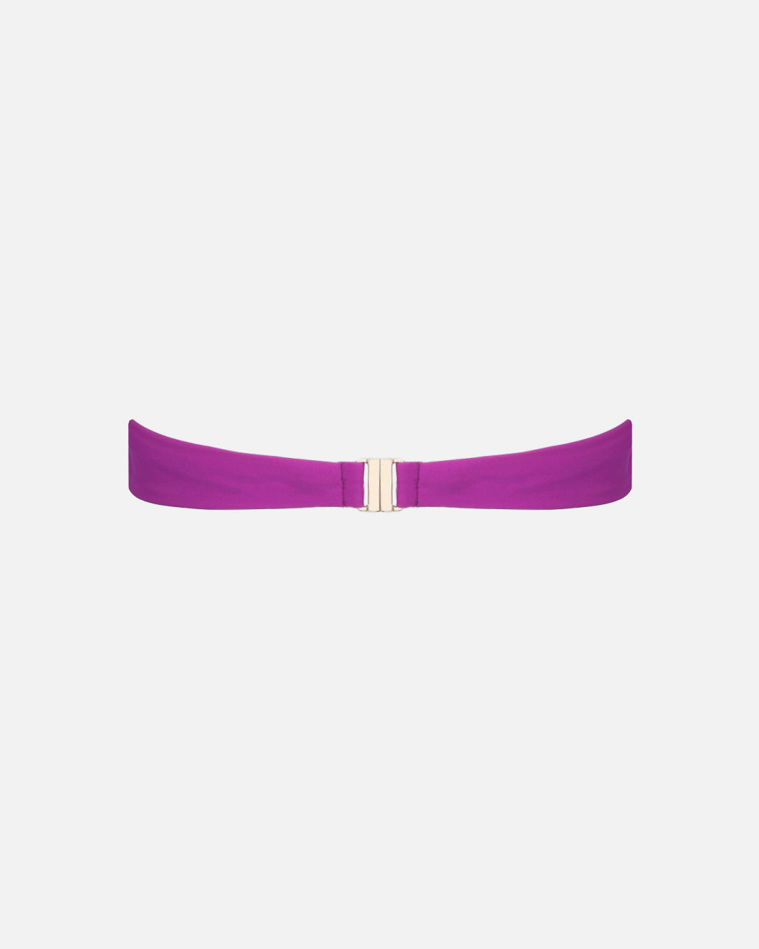 Muna Purple Bandeau Knot Detail Bikini Top