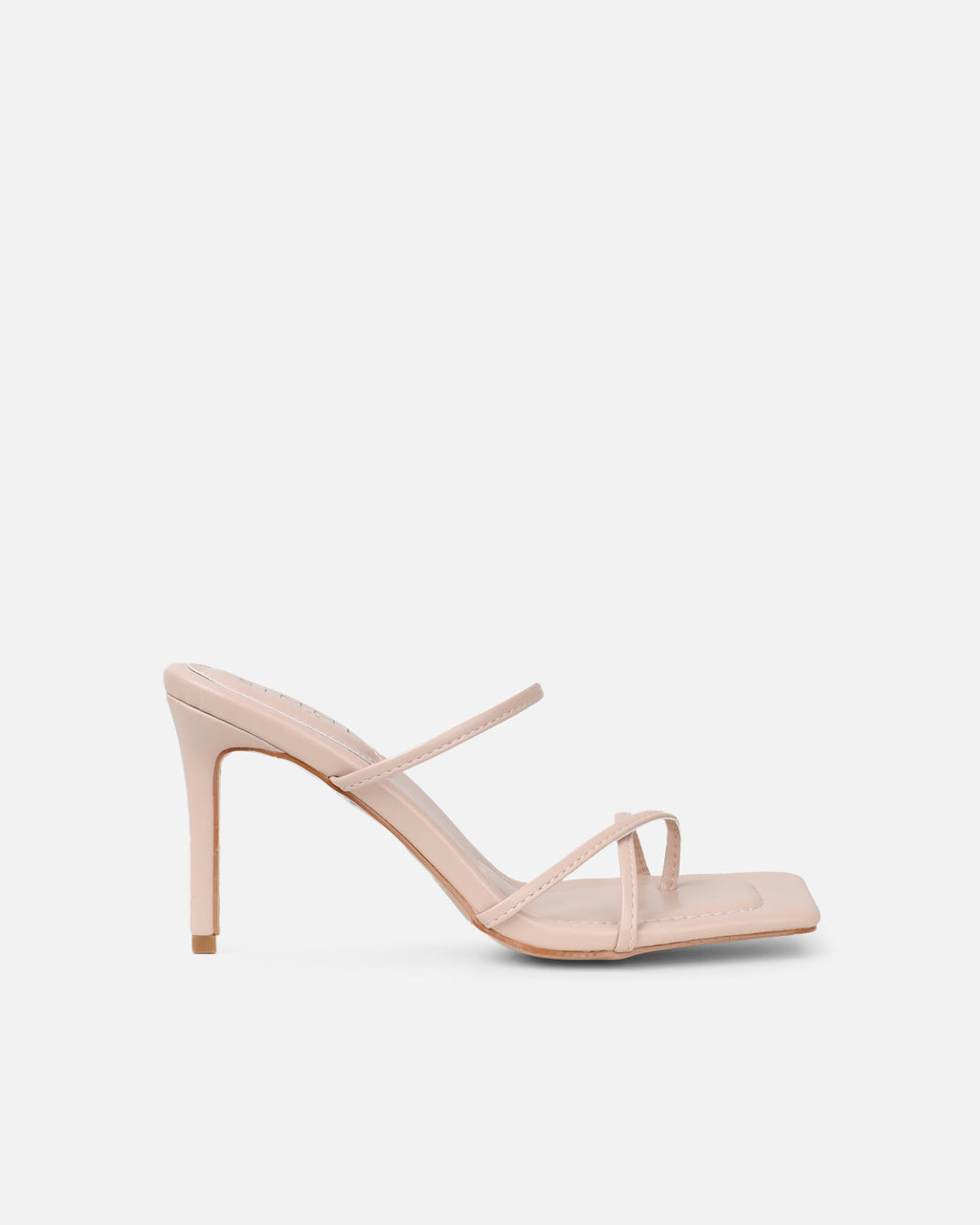 Jayana Nude Strappy Mules