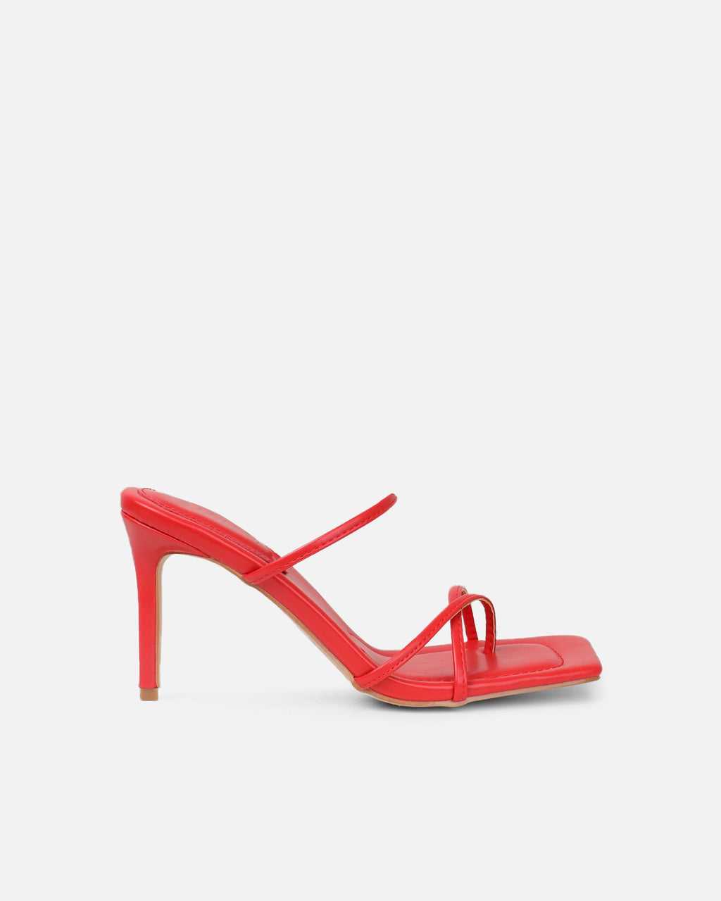 Jayana Red Strappy Mules