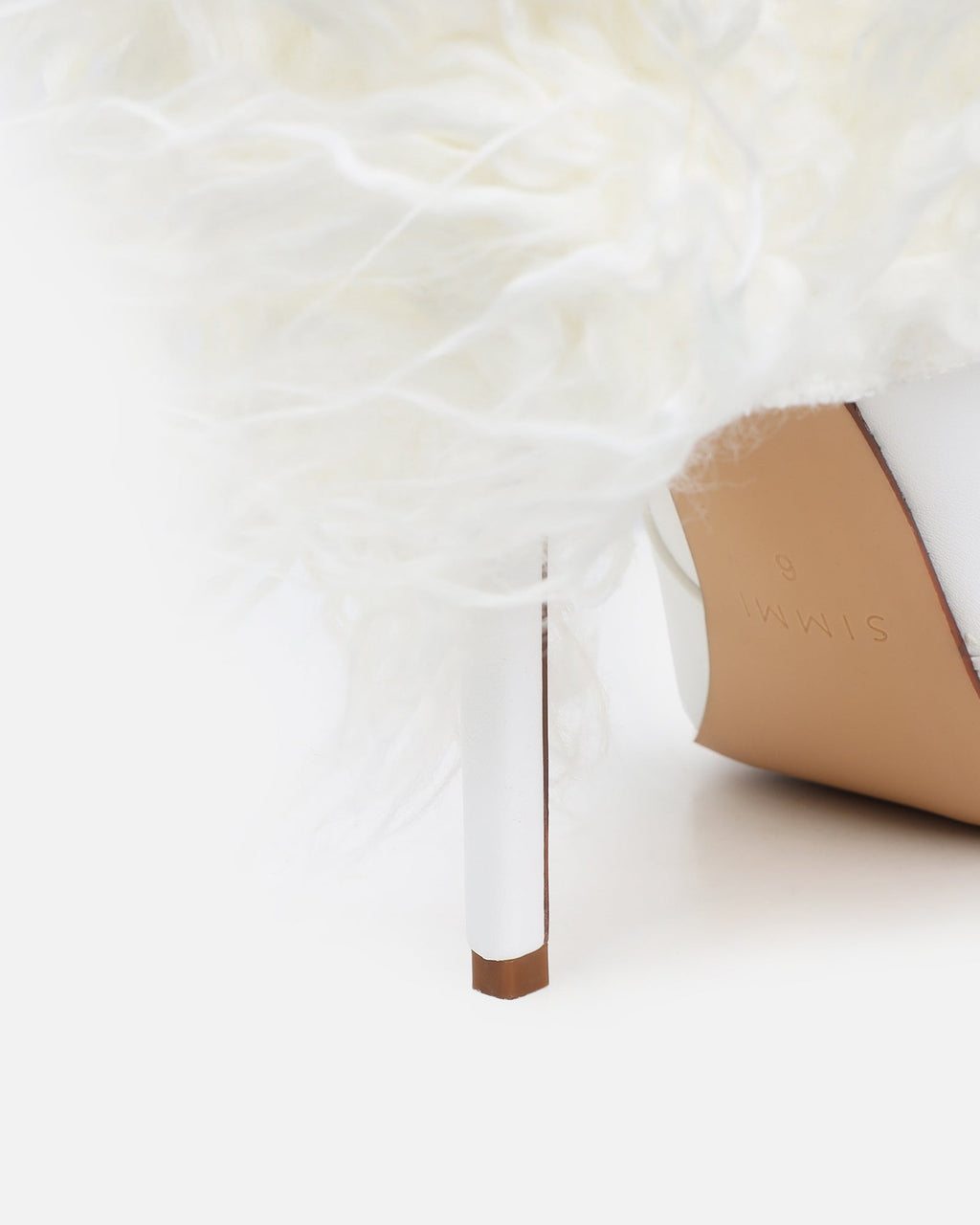 Neo White Faux Fur Fold Over Knee Boots