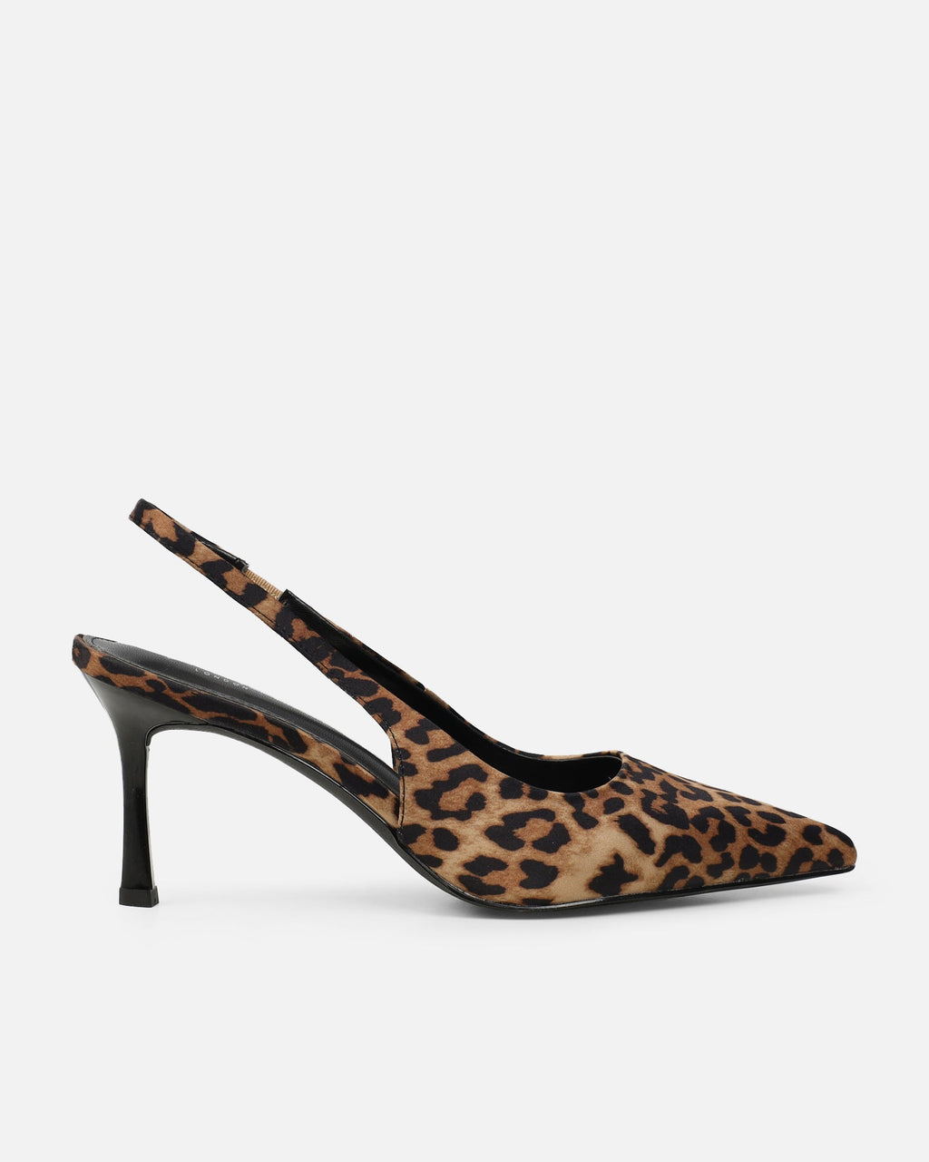 Liorra Leopard Sling Back Court Shoes