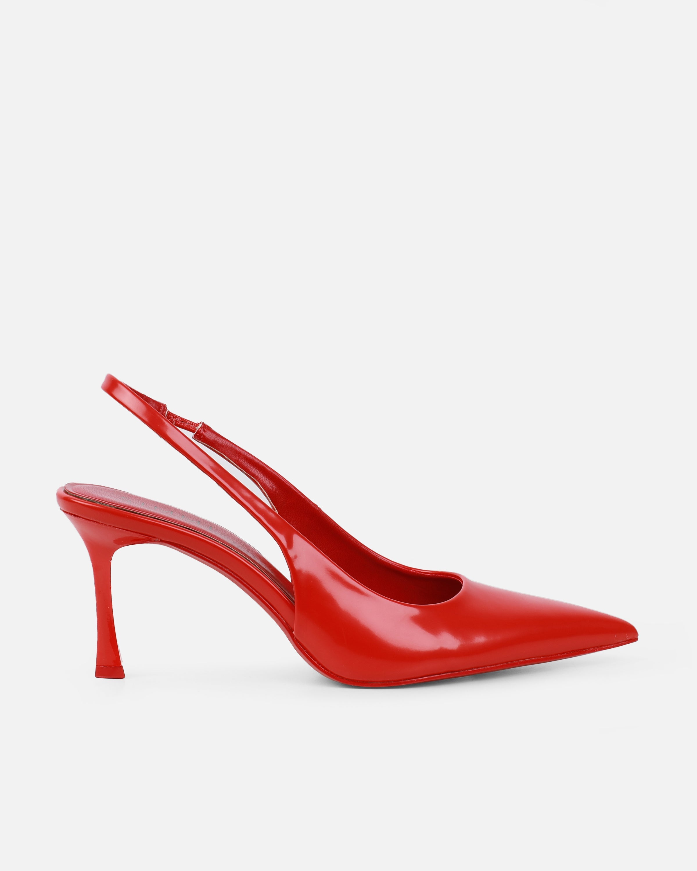 Liorra Red Box Sling Back Court Shoes