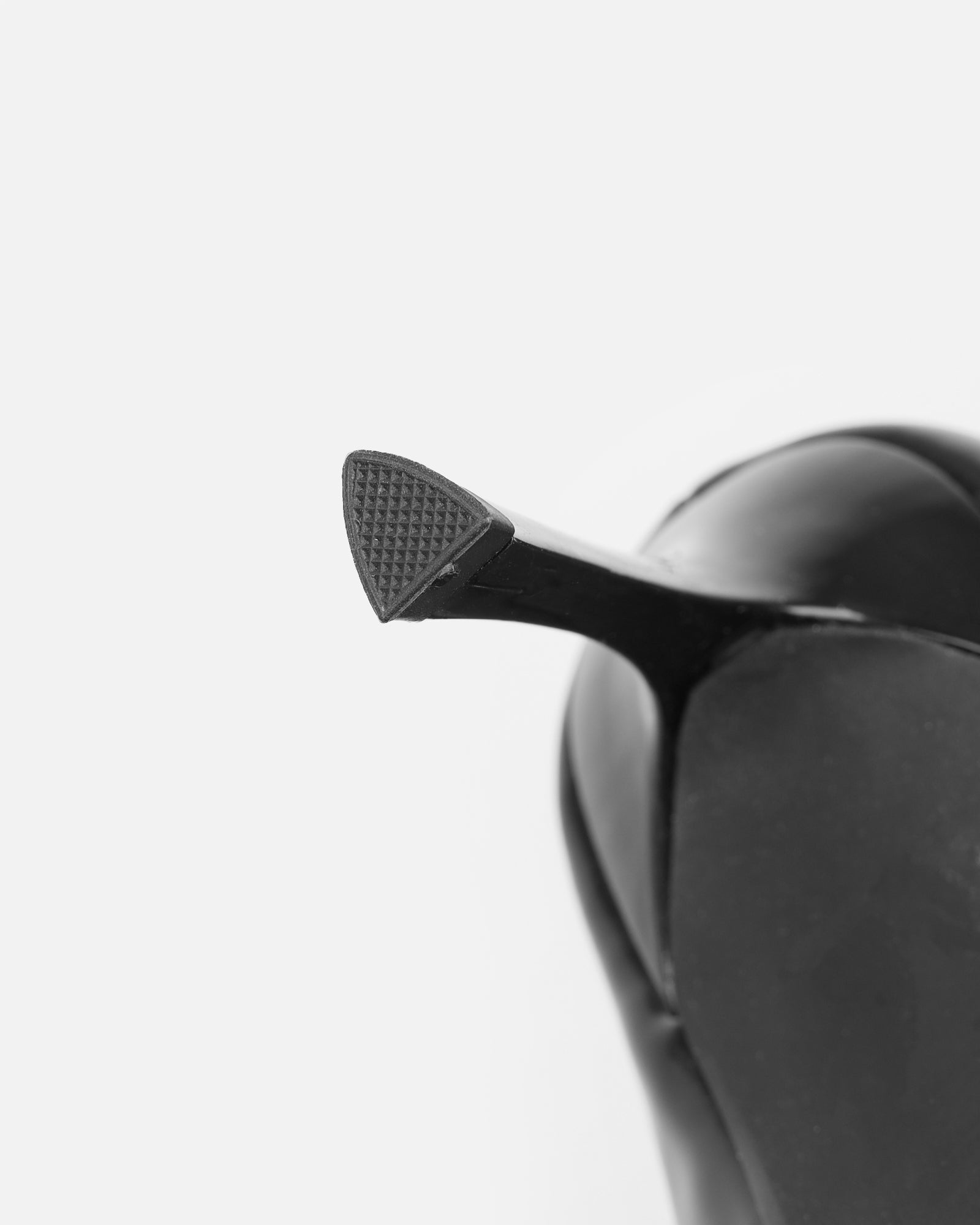Luka Black Low Heeled Court Shoes