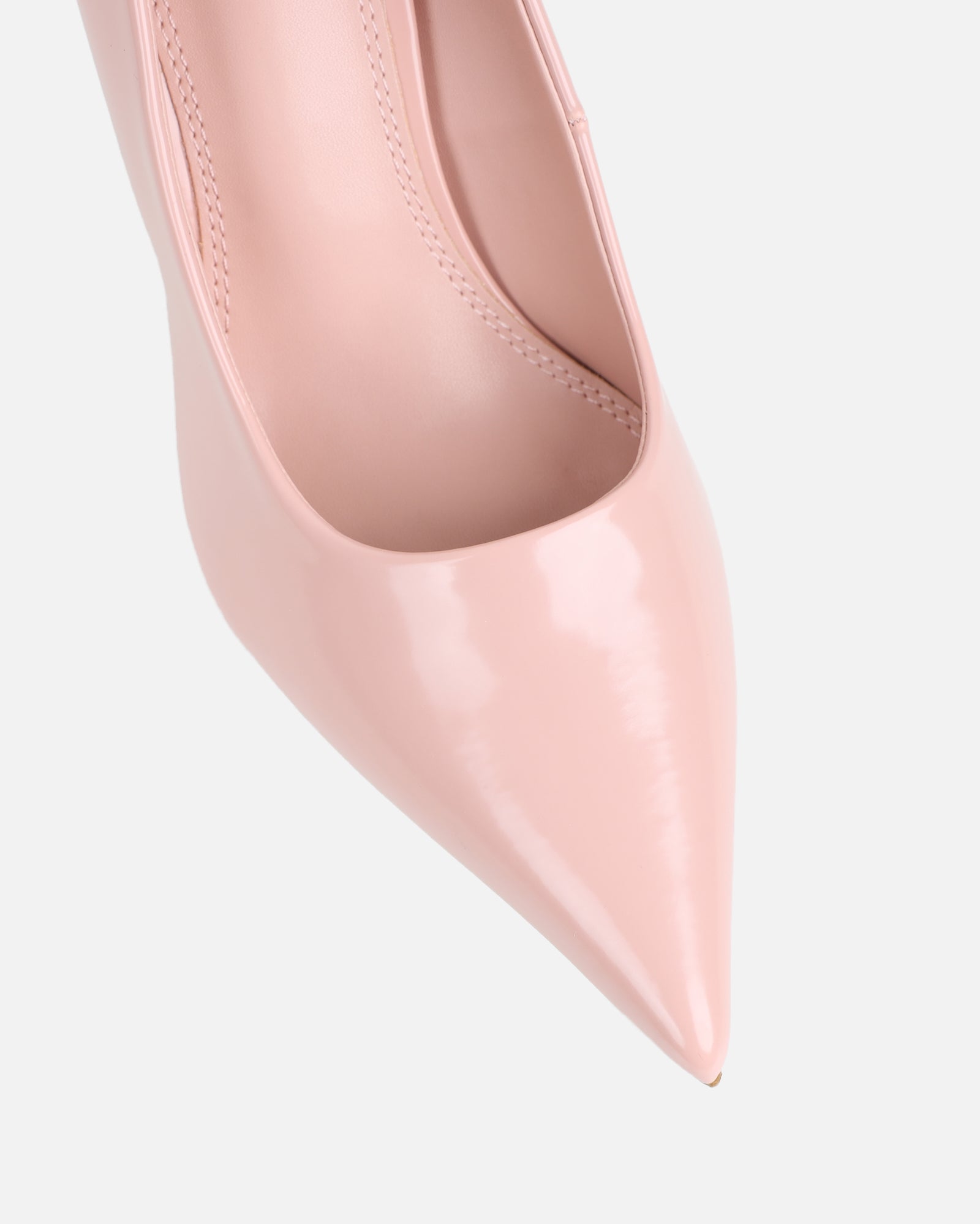 Luka Pink Low Heeled Court Shoes