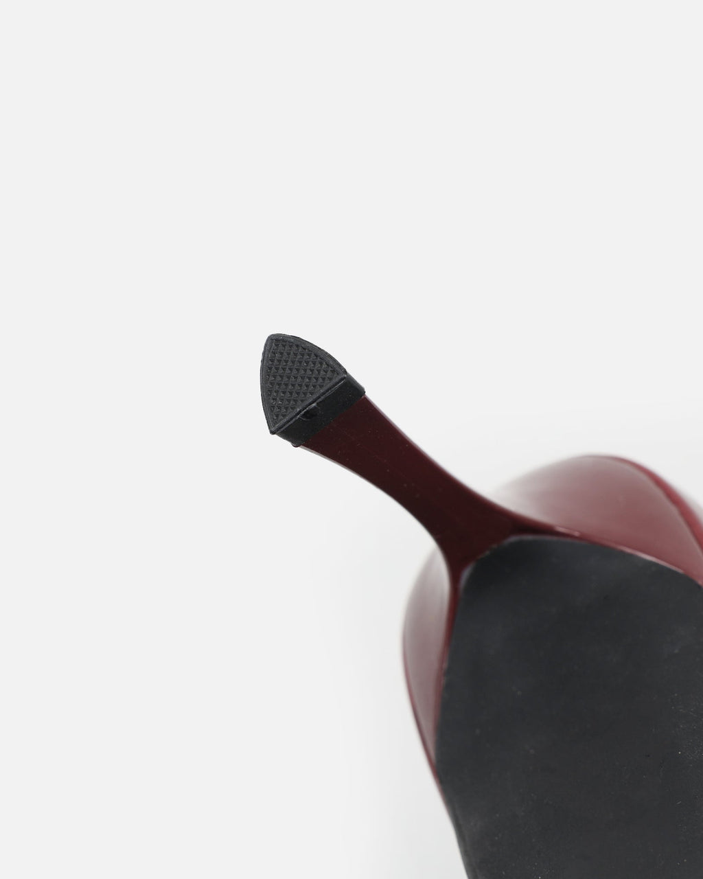 Layana Burgundy Box Slingback Court Shoes