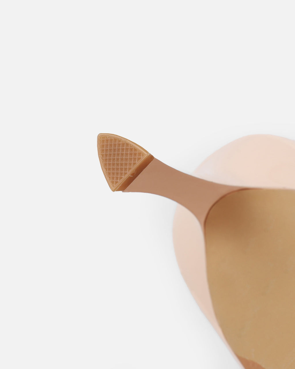Laylin Clear Nude Diamante Sling Back Court Shoes