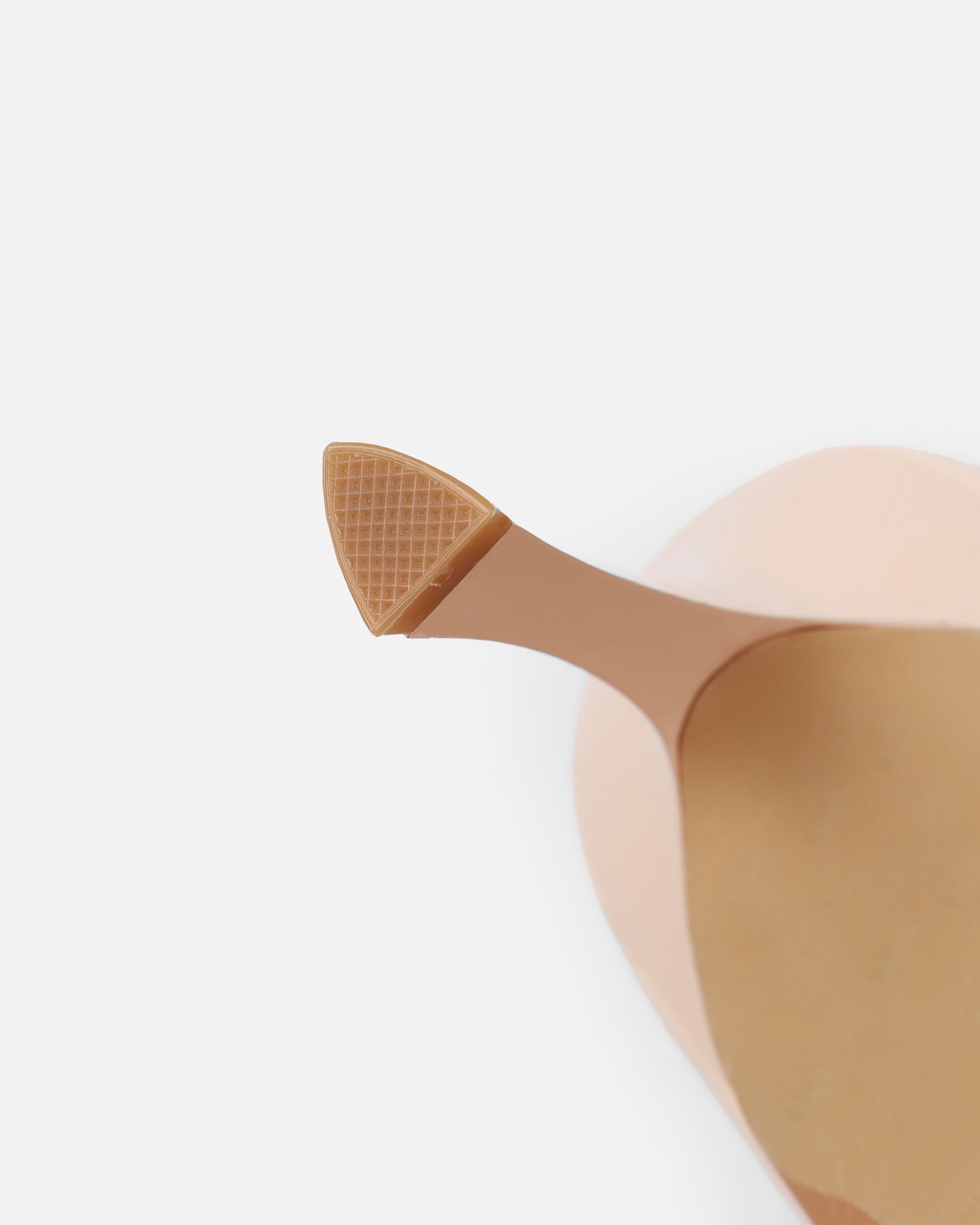 Laylin Clear Nude Diamante Sling Back Court Shoes
