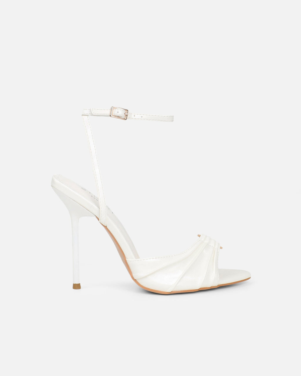 Leany Stone Shine Gold Detail Heeled Sandals