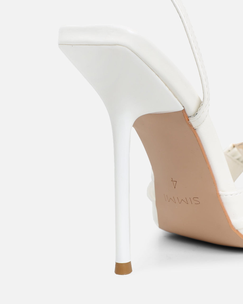 Leany Stone Shine Gold Detail Heeled Sandals