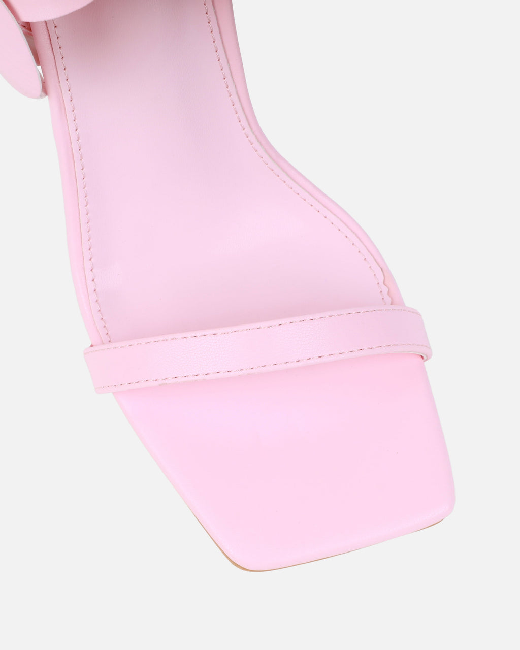 Maldive Baby Pink Flower Heeled Sandals