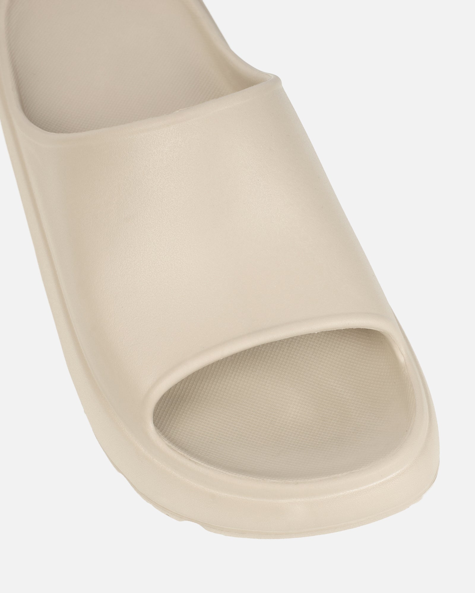 Malu Mocha Chunky Flatform Moulded Sliders