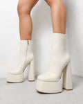 Mellia Stone Extreme Platform Boots