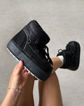 Skii Black Snow Ankle Boots