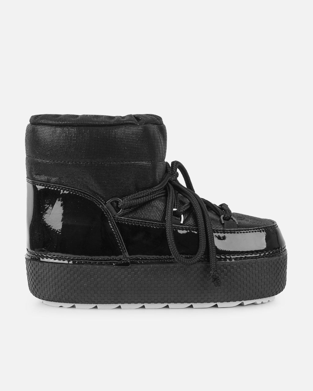 Skii Black Snow Ankle Boots