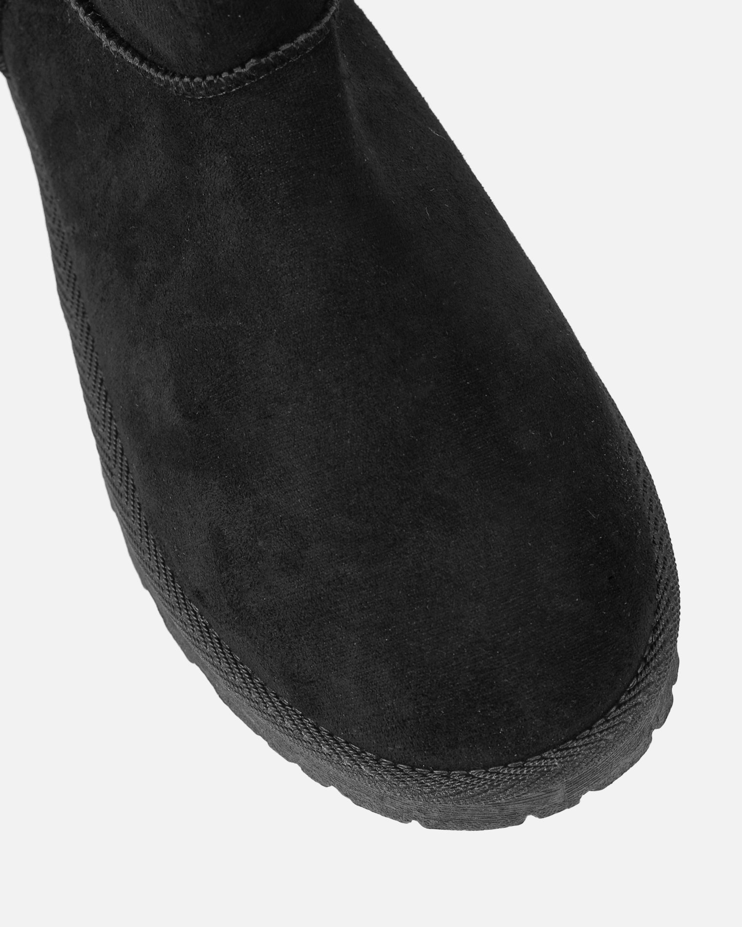 Oliver Black Faux Suede Mini Boots
