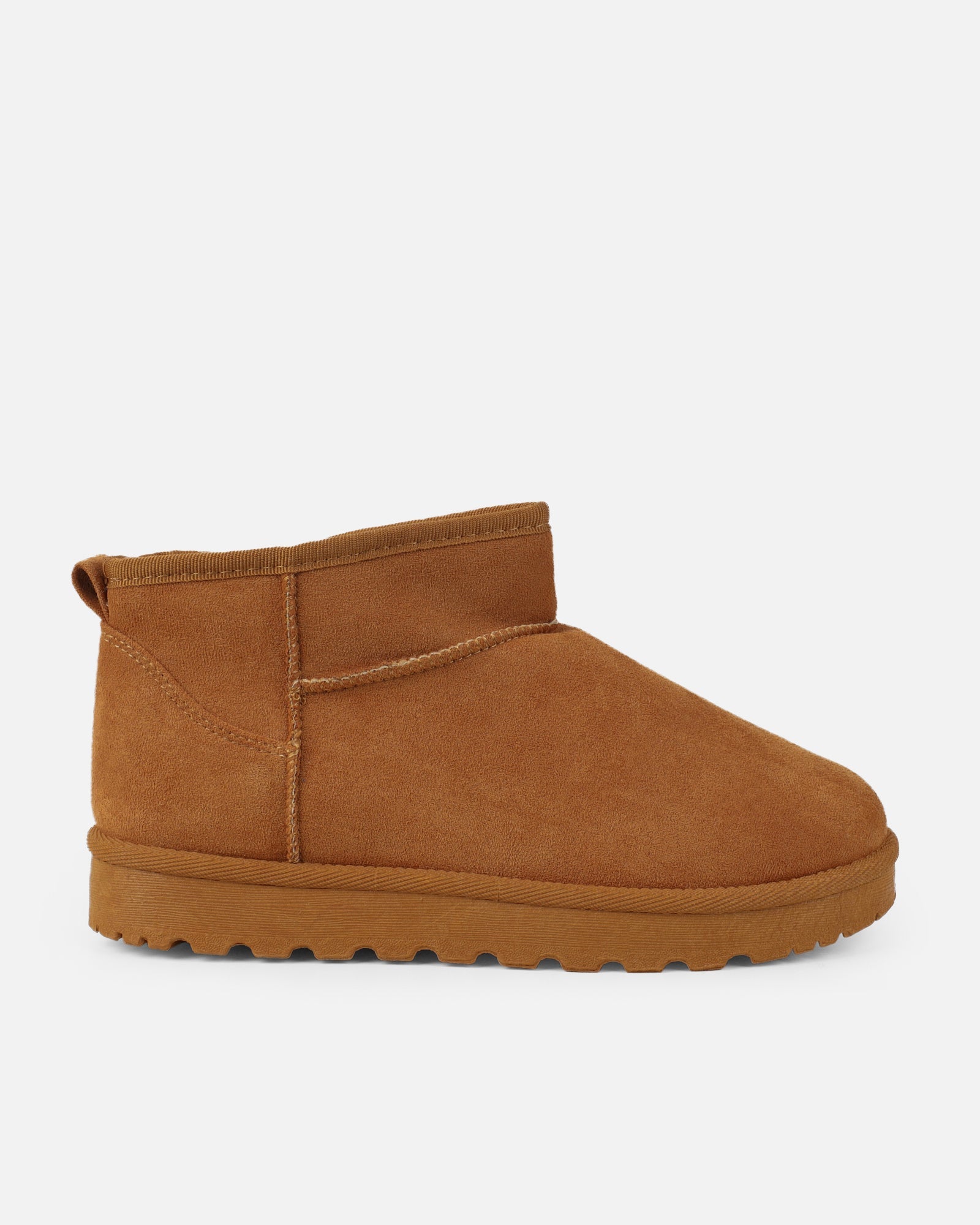 Oliver Tan Faux Suede Mini Boots