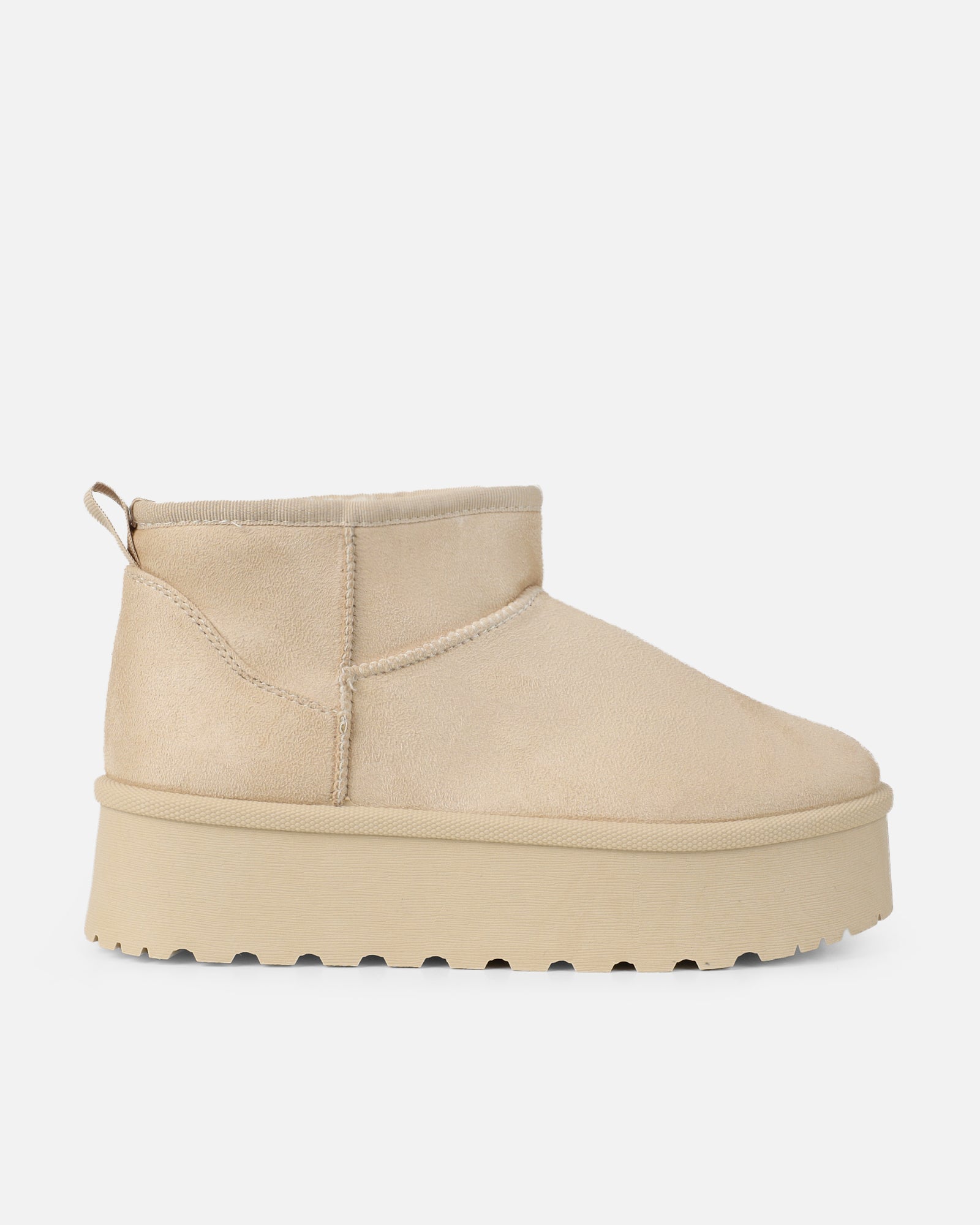 Olly Oat Faux Suede Platform Boots
