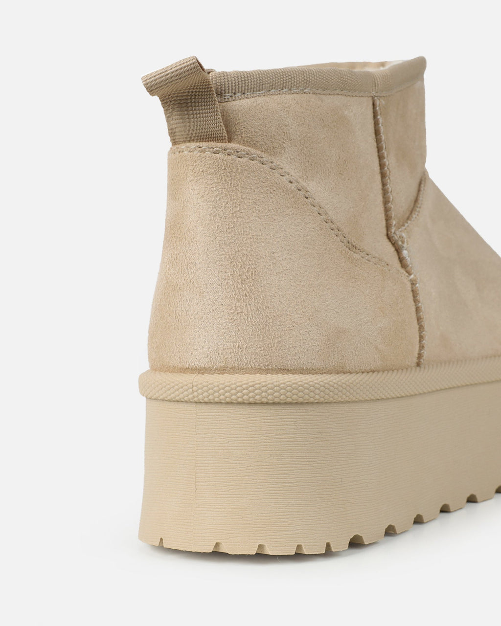 Olly Oat Faux Suede Platform Boots