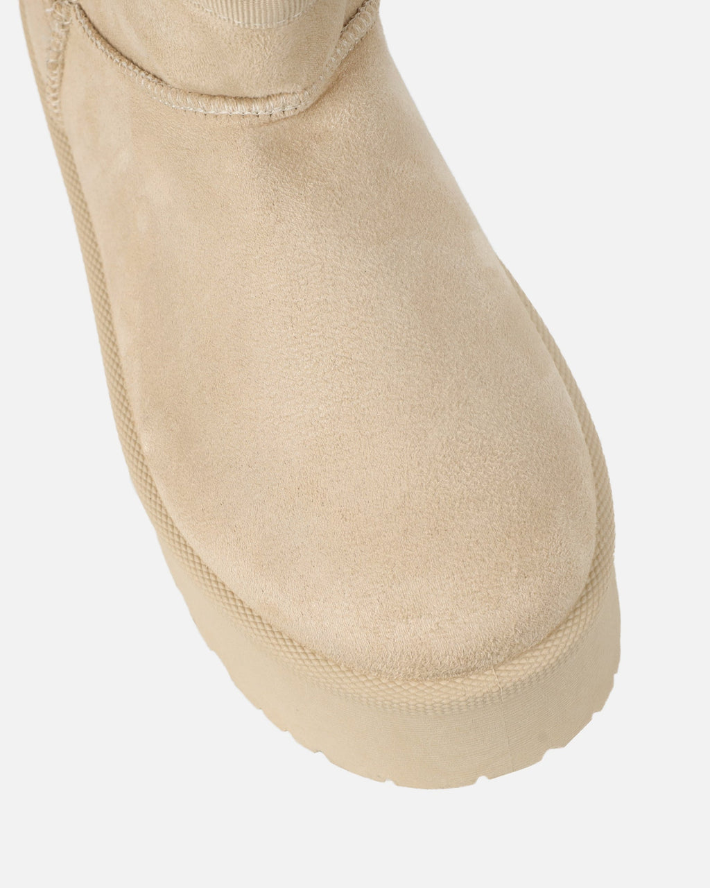 Olly Oat Faux Suede Platform Boots
