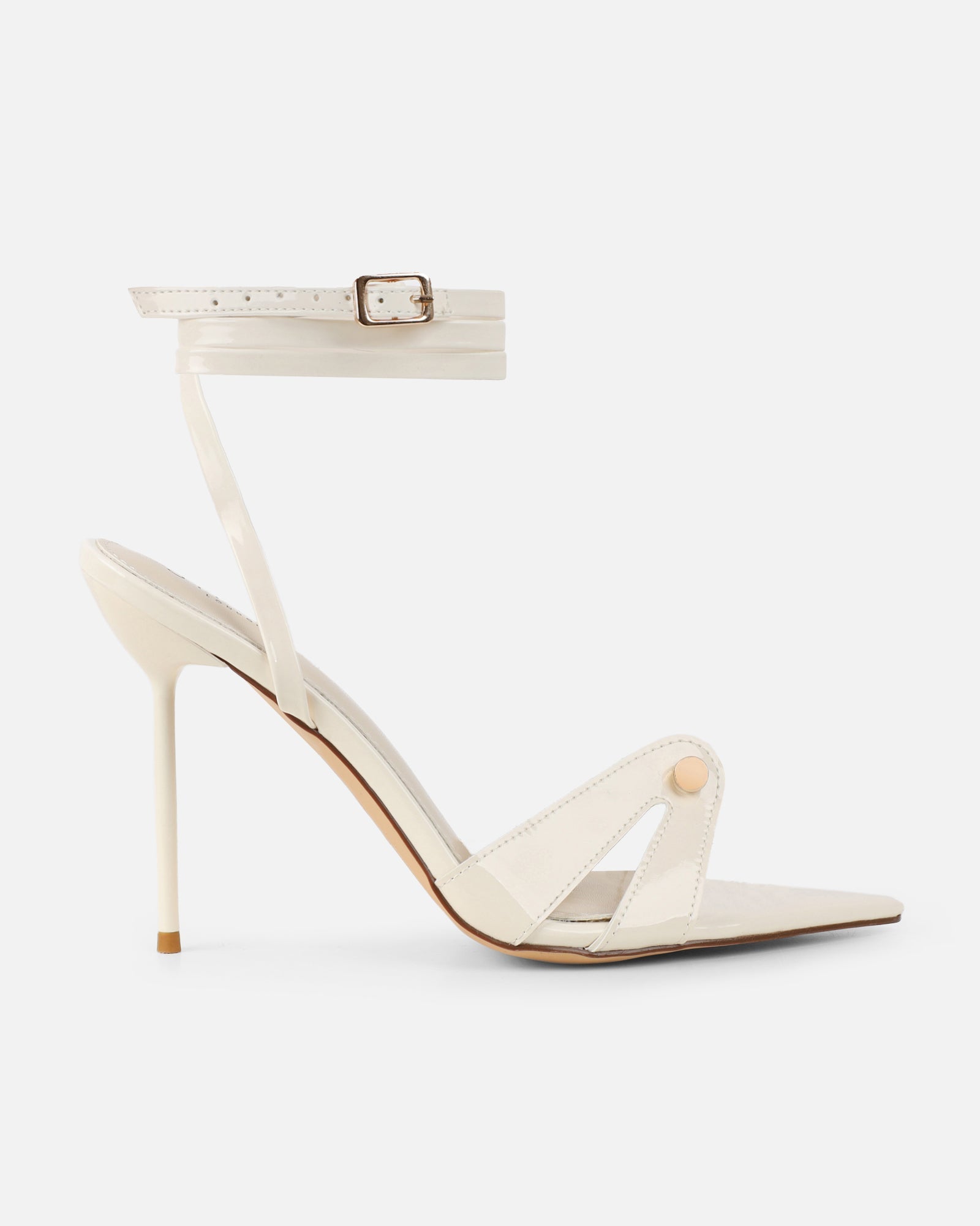 Ebby Stone Patent Stiletto Heels