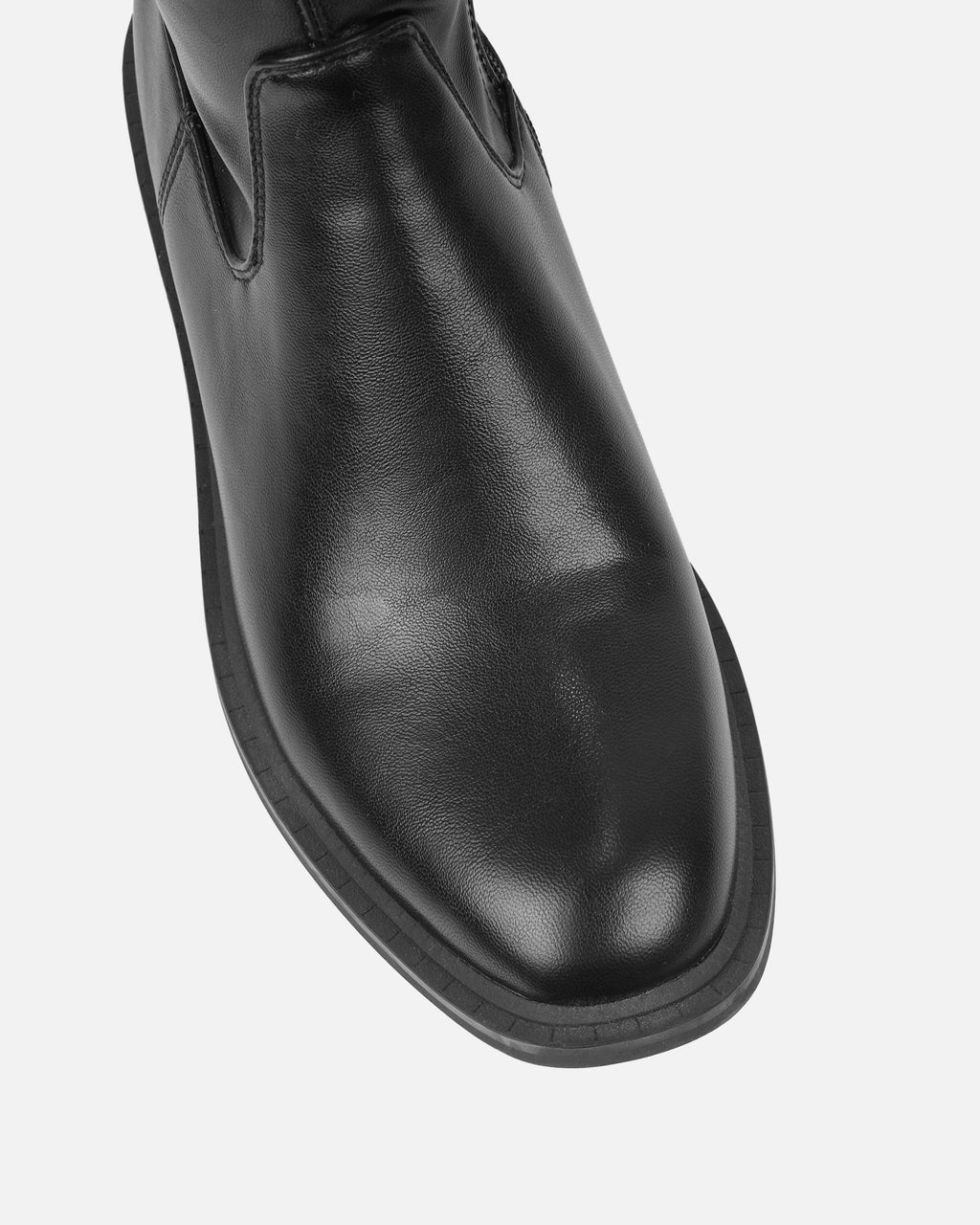 Quincey Black Over The Knee Boots