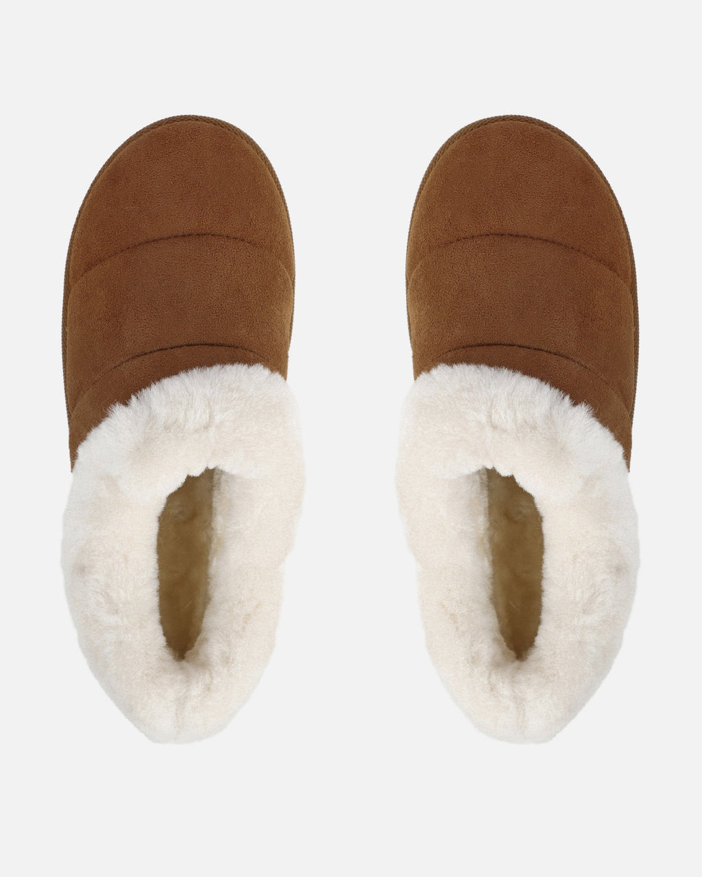 Reggie Tan Cosy Flatform Slides