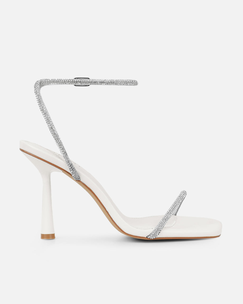 Mollie Stone Diamante Heeled Sandals