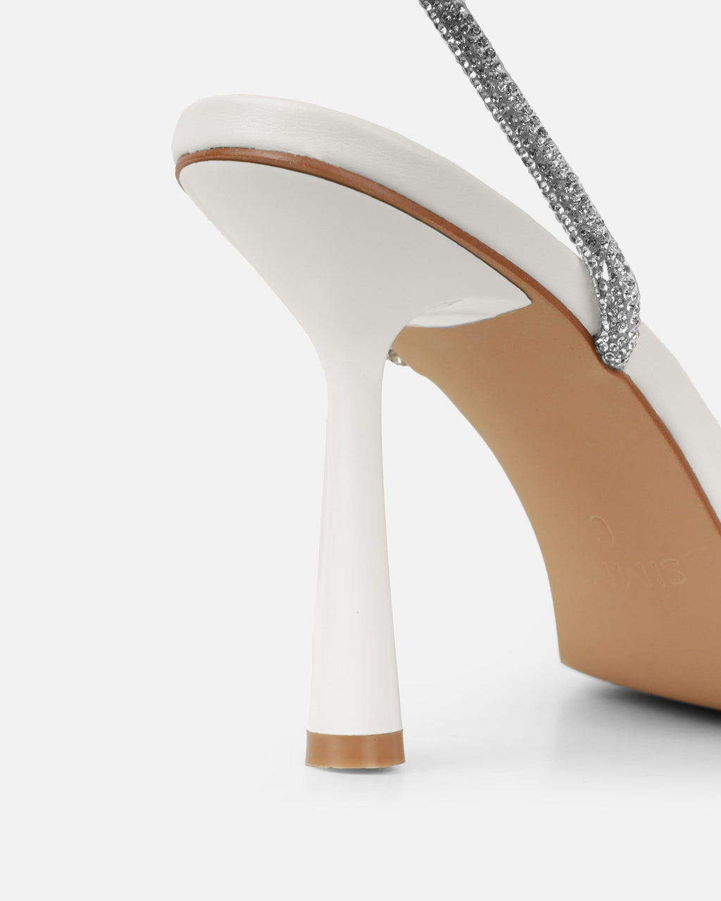 Mollie Stone Diamante Heeled Sandals