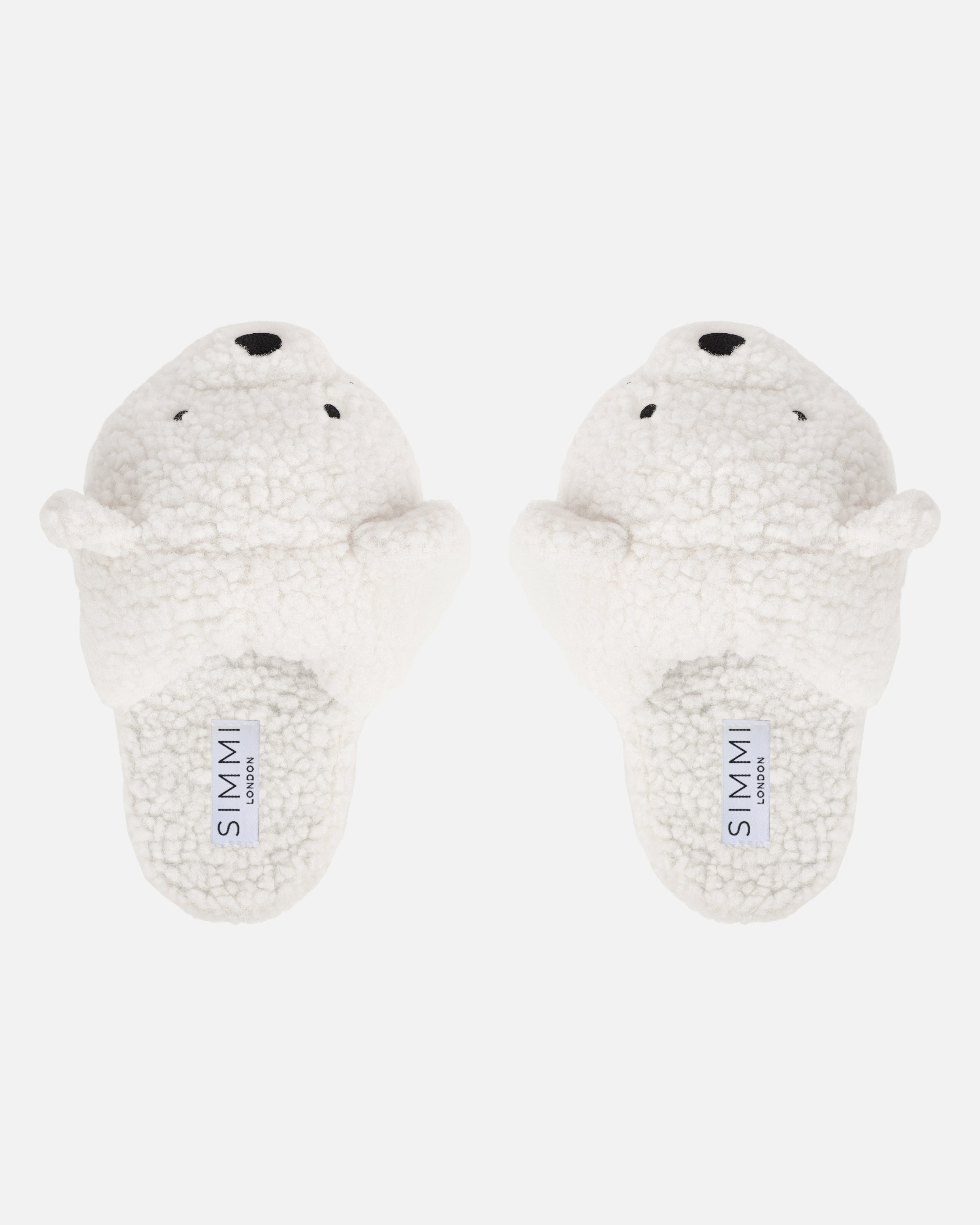 Ted Cream Borg Teddy Novelty Slippers