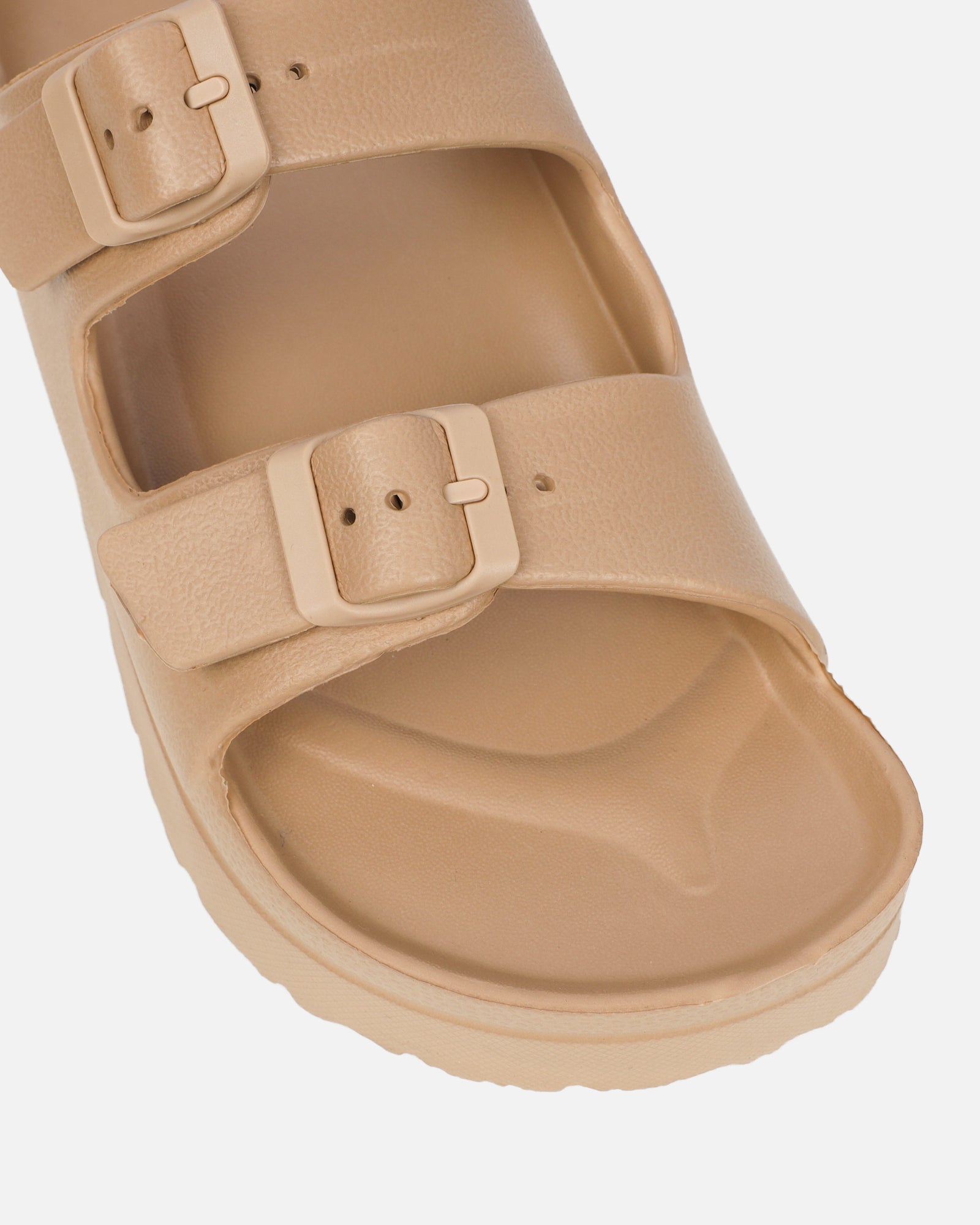 Tropix Mocha Double Strap Slide Sandals